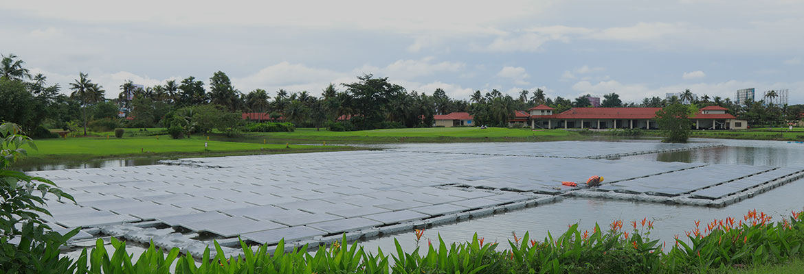 Floating Solar EPC Project - 450 kWp Solar Power Plant, Kerala, India