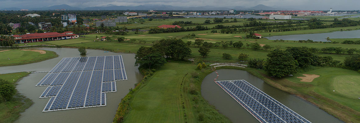 Floating Solar Project - 450 kWp Solar Power Plant, Kerala, India