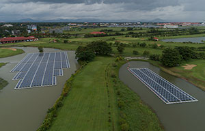 Floating Solar Project - 450 kWp Solar Power Plant, Kerala, India